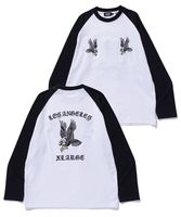 XLARGE ȥ顼 EAGLE RAGLAN L/S TEE