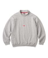 FTC ���եƥ������� QUILTED HALF ZIP SWEATSHIRT