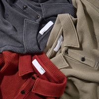 Diaspora skateboards ǥݥ Waffle L/S Polo