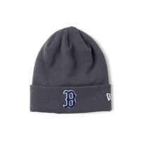 NEW ERA �˥塼���� Basic Cuff Knit MLB Team Logo Boston Red Sox Charcoal