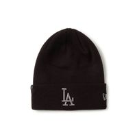 NEW ERA �˥塼���� Basic Cuff Knit MLB Tonal Logo Los Angeles Dodgers Black