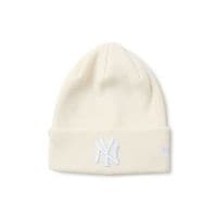 NEW ERA �˥塼���� Basic Cuff Knit MLB Tonal Logo Newyork Yankees Off White