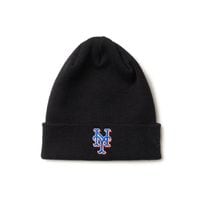 NEW ERA �˥塼���� Basic Cuff Knit Newyork Mets Black