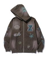 XLARGE ȥ顼 MULTI LOGO ZIP UP HOODED SWEATSHIRT