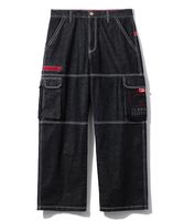 XLARGE ȥ顼 DENIM CARGO PANTS