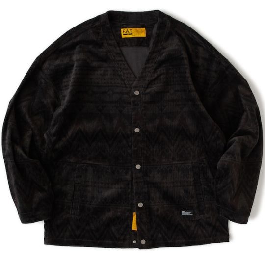 極美品FATカーディガン CHINOGAN サイズFAT(XL) メタルスナップ 極美品FATカーディガン CHINOGAN サイズFAT(XL) メタルスナップ