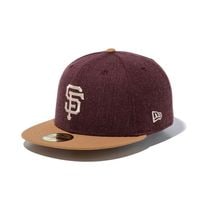 NEW ERA �˥塼���� 59FIFTY Heather Pack San Francisco Giants Heather Maroon/Wheat Visor