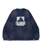 XLARGE ȥ顼 DISCHARGE PRINTED OG LS TEE