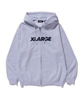 XLARGE ȥ顼 STANDARD LOGO ZIP UP HD SWT