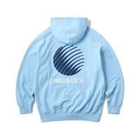 Hellrazor إ쥤 LOGO EMB PATCH FULL ZIP HOODIE