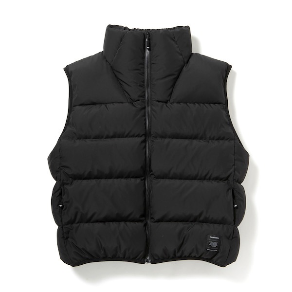 THE FOURTHIRTY(430)ブラックダウンベスト 430 fourthirty フォーサーティ SHIELD DOWN VEST | 430 fourthirty