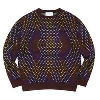 WHIMSY ॸ Big Argyle Sweater