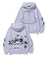 XLARGE �������ȥ�顼�� SPEED ZIP UP HOODED SWT