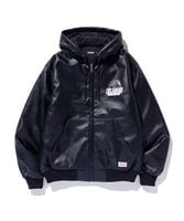 XLARGE �������ȥ�顼�� FAUX LEATHER HOODED WORK JACKET