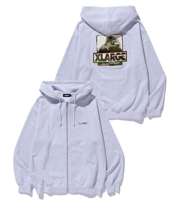 XLARGE エクストララージ OG BOX ZIP UP HOODED SWEATSHIRT | XLARGE