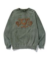 XLARGE �������ȥ�顼�� EMBROIDERED BLEACHED CREWNECK SWEATSHIRT