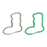 WHIMSY �����ॸ�� Socks Logo Carabiner