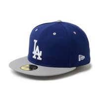 NEW ERA �˥塼���� 59FIFTY MLB powered by GORO (min-nano) Los Angeles Dodgers Dark Royal/Grey Visor