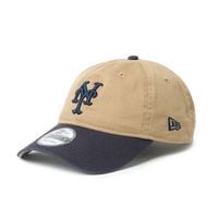 NEW ERA �˥塼���� 9FORTY MLB Unstructured New York Mets Khaki/Navy Visor