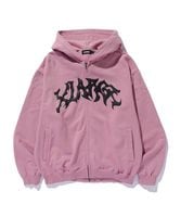 XLARGE �������ȥ�顼�� DISTORTED LOGO ZIP UP HOODED SWEATSHIRT