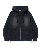 XLARGE �������ȥ�顼�� FADED WAFFLE ZIP UP HOODED SWEATSHIRT