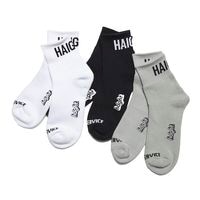 HAIGHT �إ��� LOW-CUT LOGO SOCKS