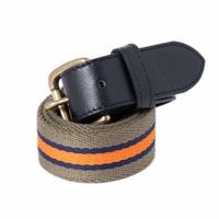 Hellrazor �إ�쥤���� TRIM STRIPED LEATHER BELT