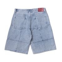 Hellrazor �إ�쥤���� BLOCK DENIM SHORTS 