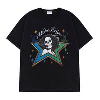 WOKE EDGE �����������å� Skull Star Tee