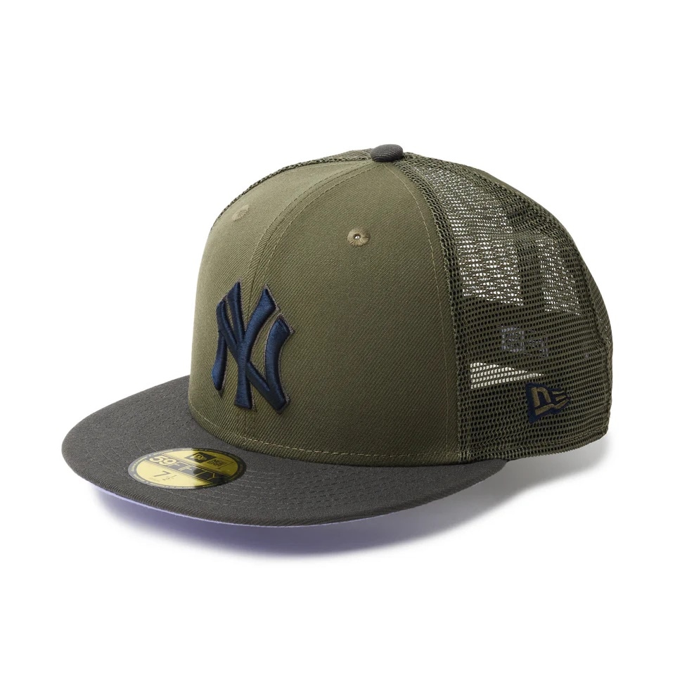 NEW ERA ニューエラ 59FIFTY Trucker Newyork Yankees Hydrangea New