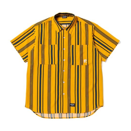 430 fourthirty フォーサーティ S/S DRP STRIPE SHIRT | 430