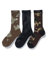 XLARGE �������ȥ�顼�� JACQUARD CAMO SOCKS