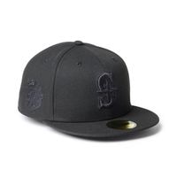 NEW ERA �˥塼���� 59FIFTY MLB Black on Black Seattle Mariners Black