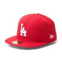 NEW ERA �˥塼���� 59FIFTY MLB Scarlet Los Angeles Dodgers