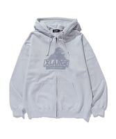 XLARGE �������ȥ�顼�� WASHED SLANTED OG ZIP HOODED SWEATSHIRT