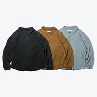 Diaspora skateboards �ǥ������ݥ� Waffle L/S Polo