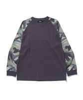 XLARGE �������ȥ�顼�� GRADATION CAMO L/S TEE