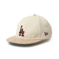 NEW ERA �˥塼���� RC 9FIFTY Leather Strap Corduroy Los Angeles Dodgers Ivory/Beige Visor