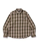XLARGE �������ȥ�顼�� OVERDYED OMBRE CHECK SHIRT