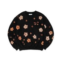 WHIMSY �����ॸ�� Flower Dye Crewneck
