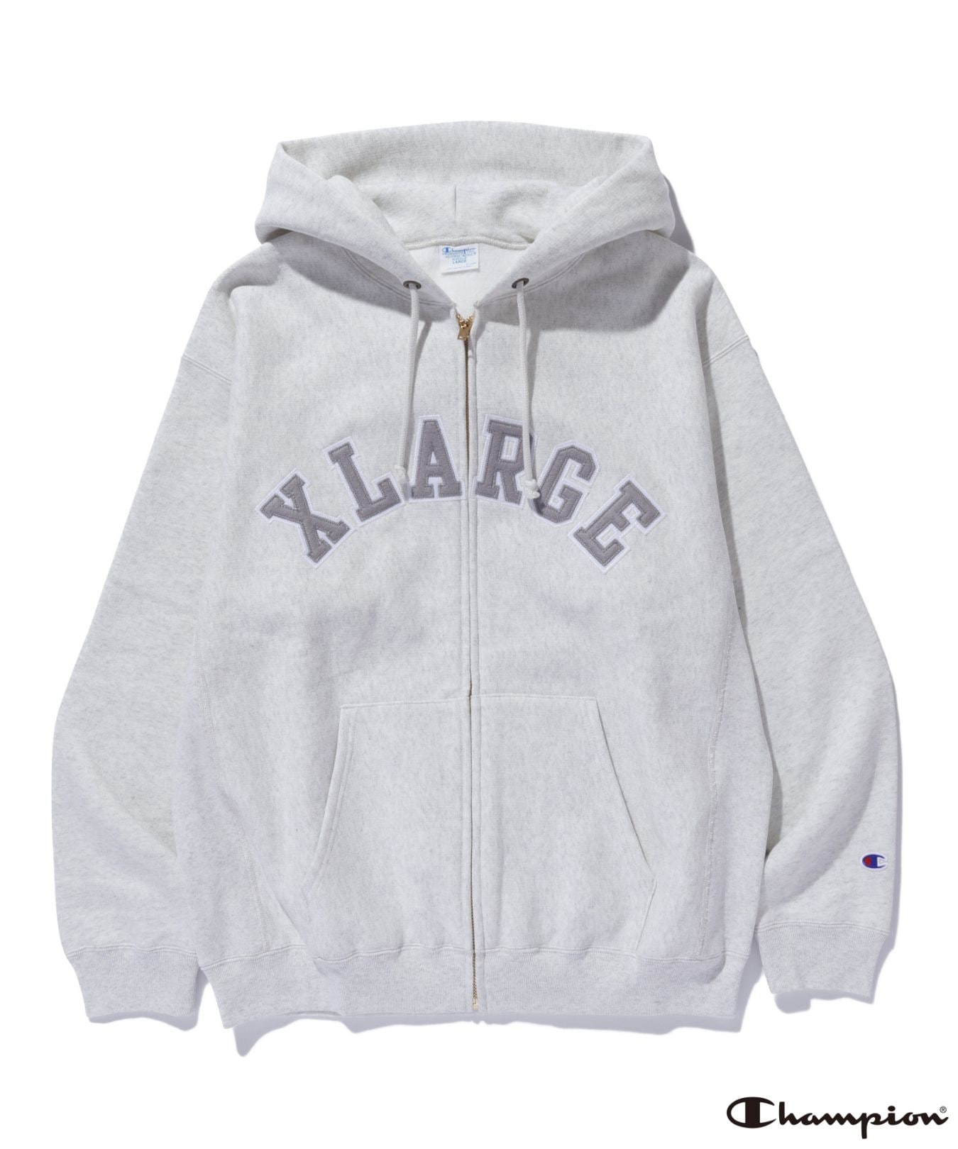 Champion トレーナー　large XLARGE エクストララージ XLARGE×Champion REVERSE WEAVE HOODED