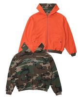 XLARGE �������ȥ�顼�� REVERSIBLE CAMO ZIP HOODED SWEATSHIRT