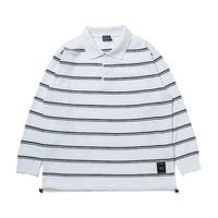 430 fourthirty �ե��������ƥ� L/S BORDER KNIT POLO