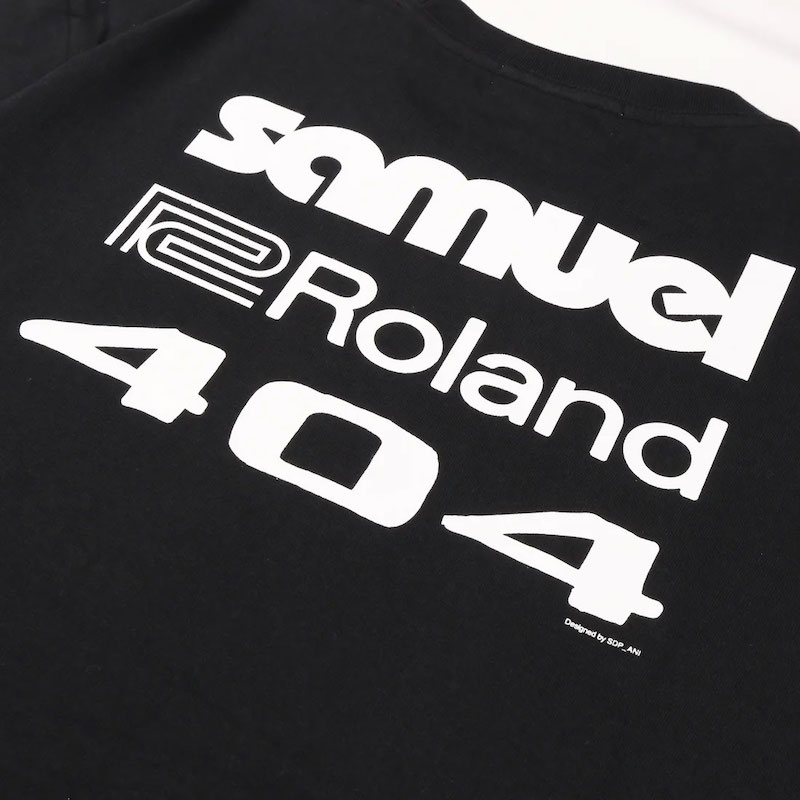 Roland �� SAMUEL ���ߥ奨�� SP-404 �� Logo S/S Tee