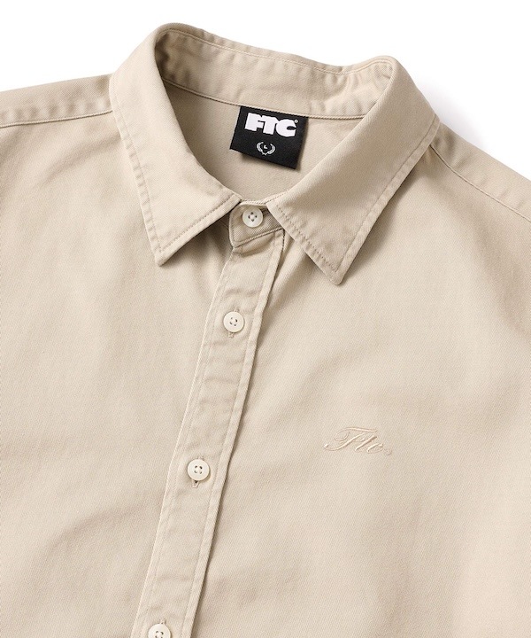 FTC ���եƥ������� WASHED TWILL SHIRT