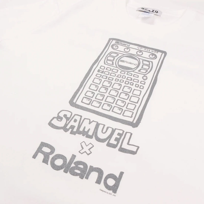Roland �� SAMUEL ���ߥ奨�� SP-404 �� Ilustration S/S Tee