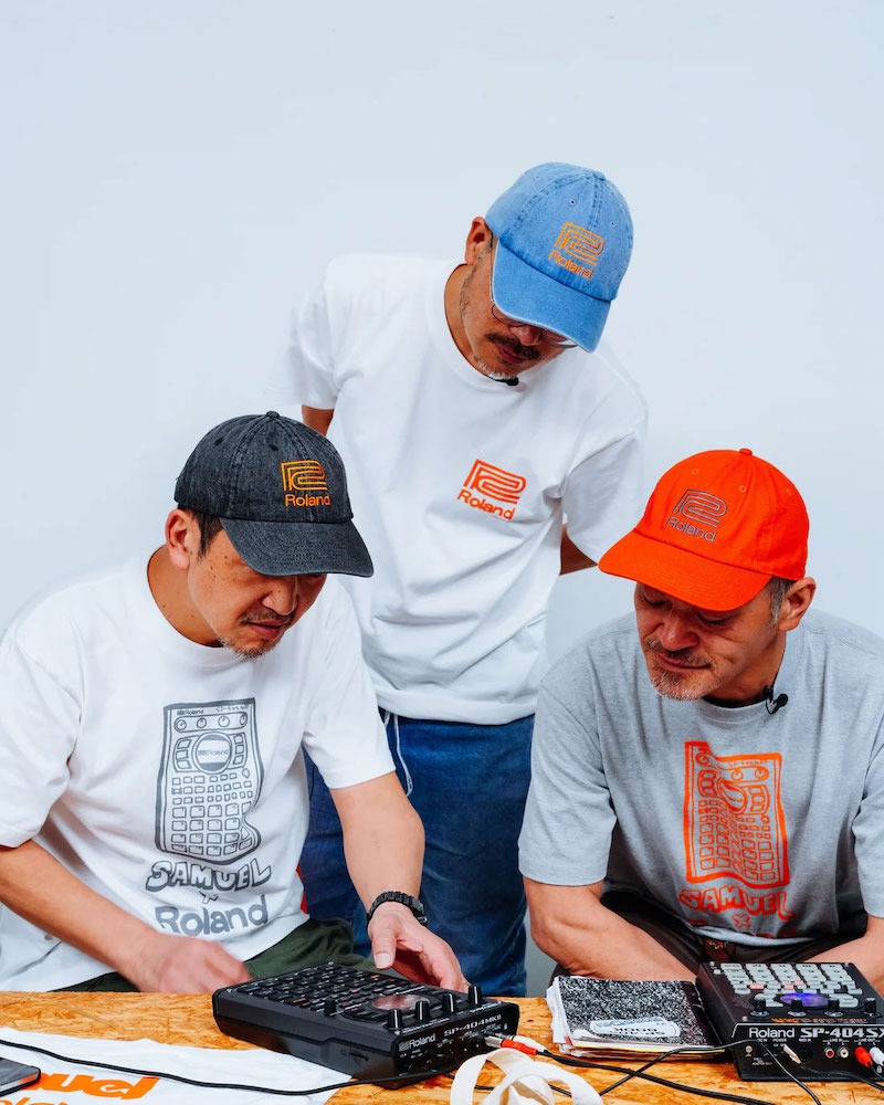 Roland �� SAMUEL ���ߥ奨�� SP-404 �� Ilustration S/S Tee