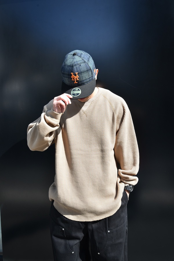 NEW ERA ˥塼 LP 59FIFTY MLB Plaid Flannel Check Newyork Mets Green/Black Visor