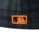 NEW ERA ˥塼 LP 59FIFTY MLB Plaid Flannel Check Newyork Mets Green/Black Visor