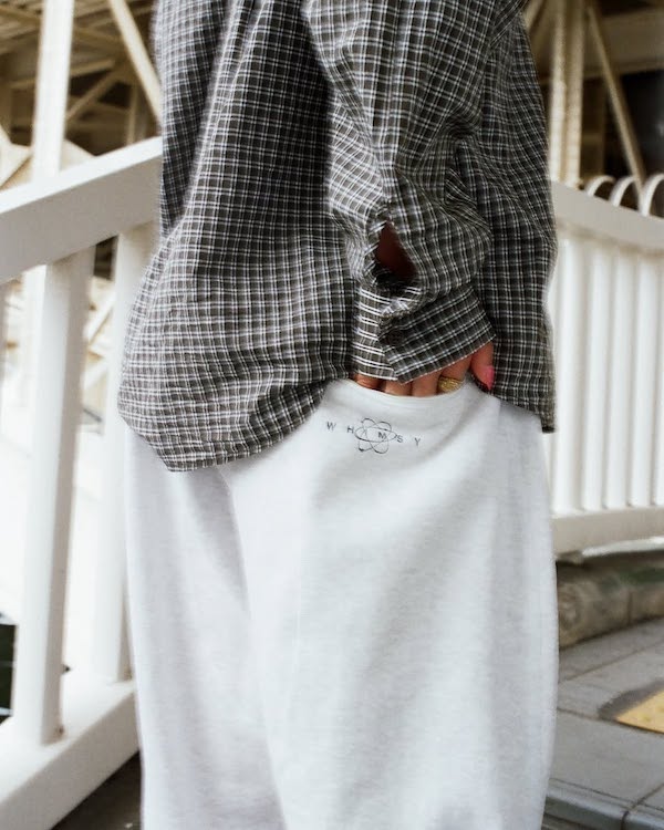 WHIMSY �����ॸ�� Stitched Sweat Pant